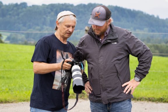 Andreas Wedel Tierfotografie + Film mit Horseman Guy Robertson bei den Clinics 2023