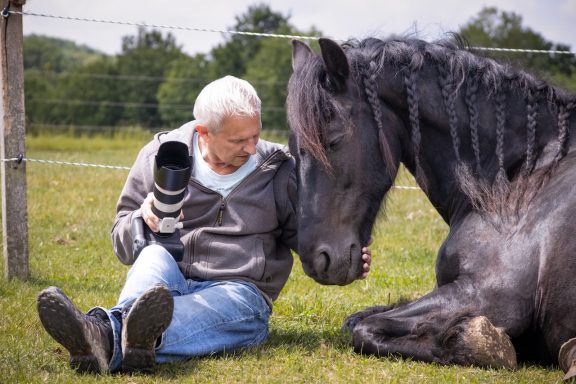 Andreas Wedel Tierfotografie + Film hinter den Kulissen bei den Shootings